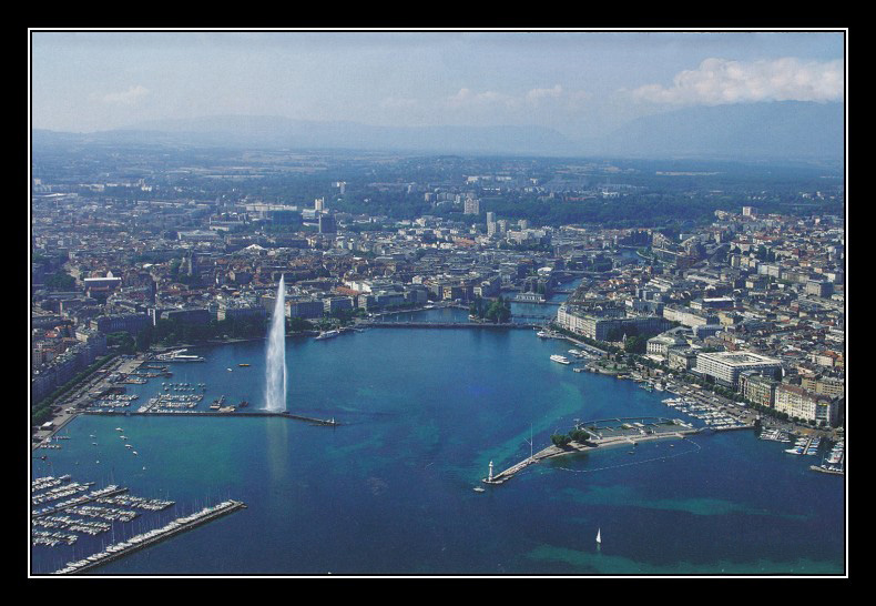 002 Geneva, une ville située dans un écrin d eau et de montagnes 